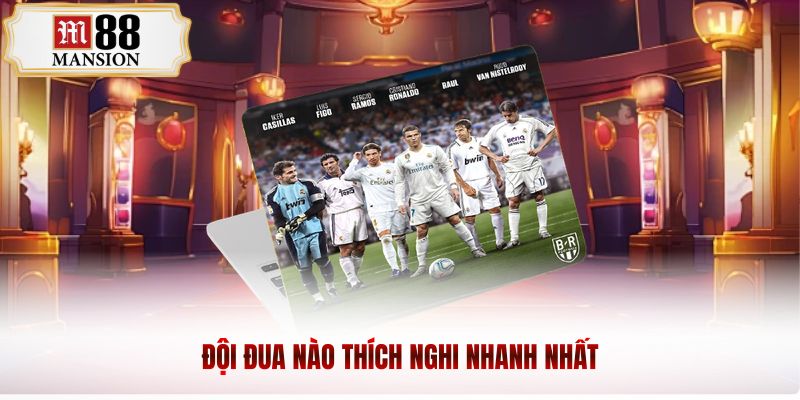 đội đua nào thích nghi nhanh nhất